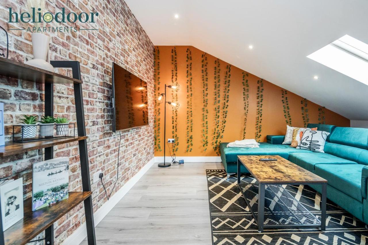 Milton Keynes Apartments, Sleeps Up To 5, Free Parking, Free Wifi & Movies, 7 Mins Drive To Milton Keynes Central Station For Direct Trains To London & The North Экстерьер фото